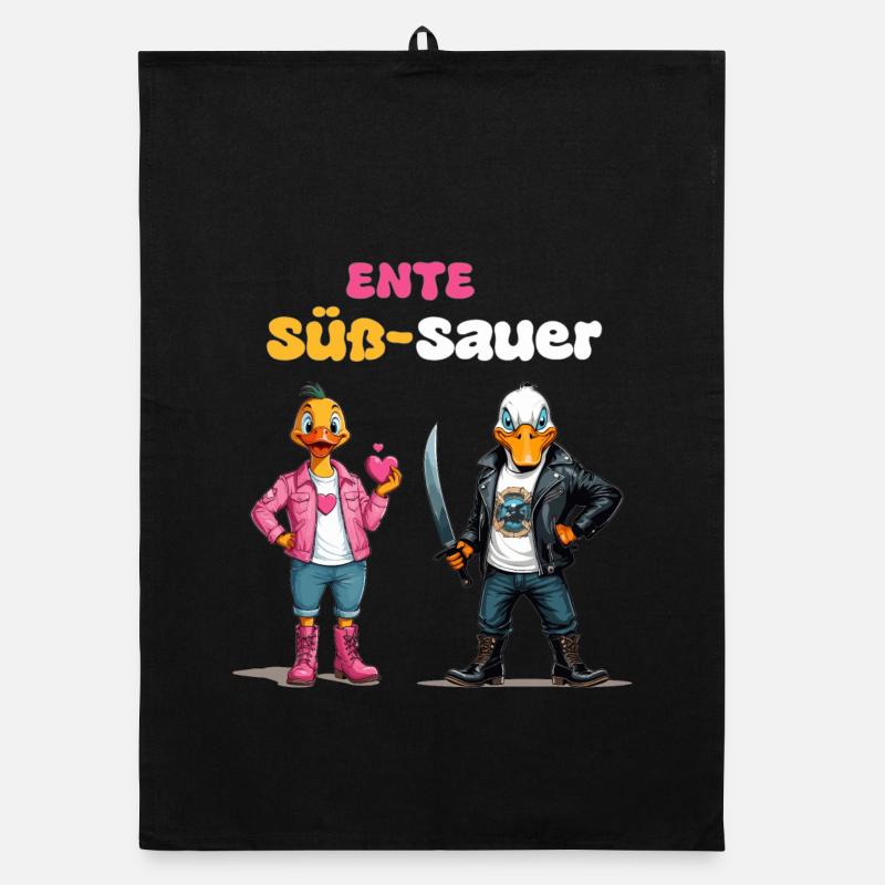 Ente Süß - Sauer Organic Geschirrtuch