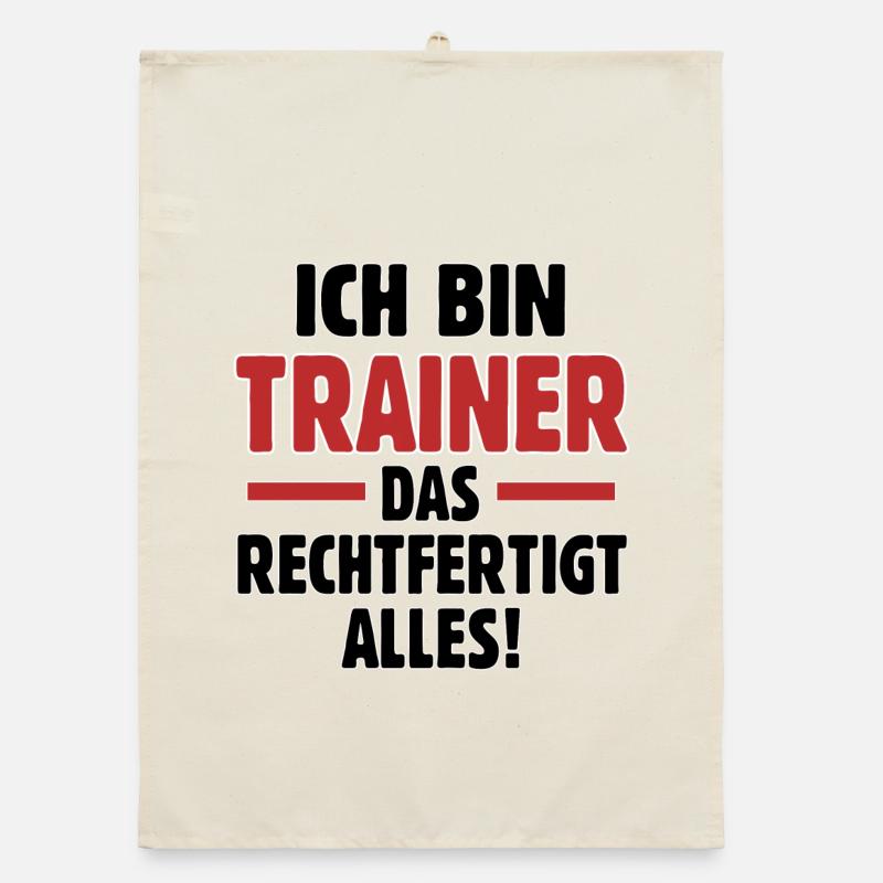 I'm a coach that justifies everything Organic dish towel