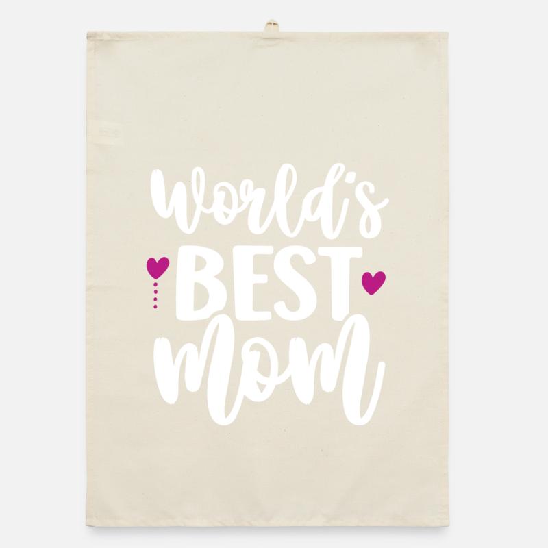 Die beste Mutter der Welt Organic Geschirrtuch