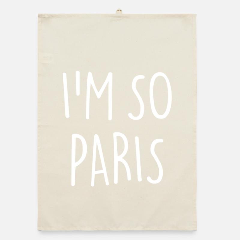 I'M SO PARIS Organic dish towel