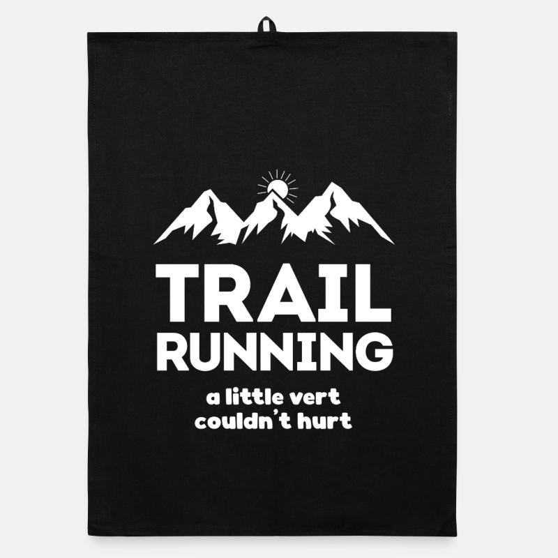 Trailrunning - ein bisschen Ver kann nicht schaden Organic Geschirrtuch