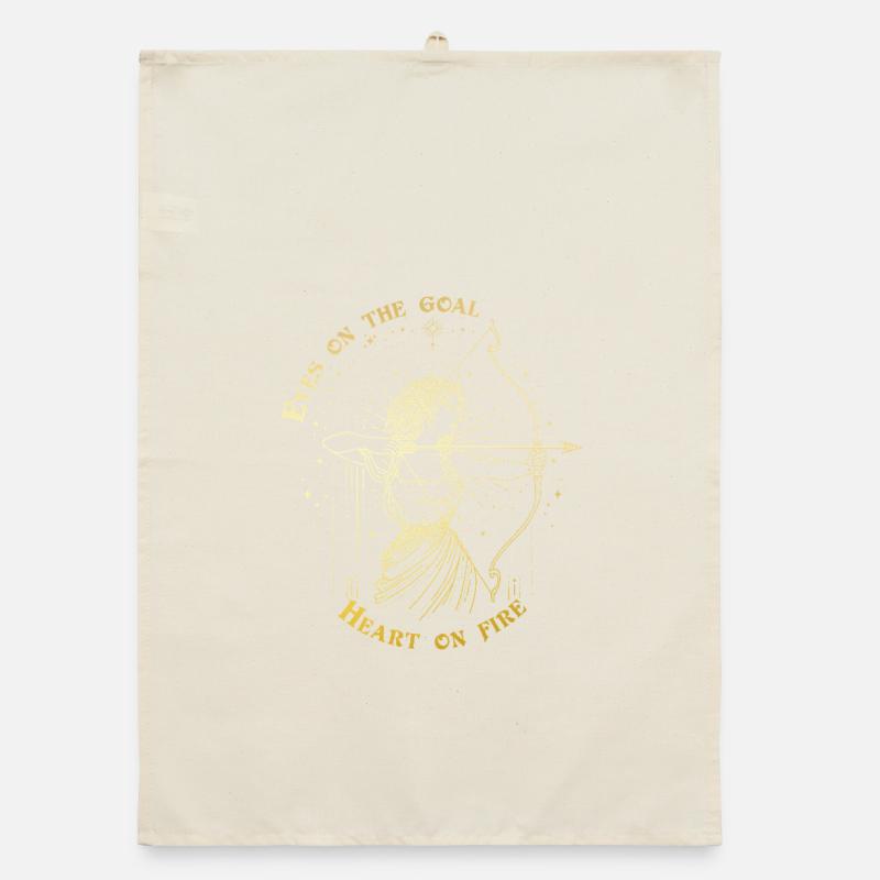 Schütze Sternzeichen Bogenschütze Sternzeichen Geschenk Organic Geschirrtuch