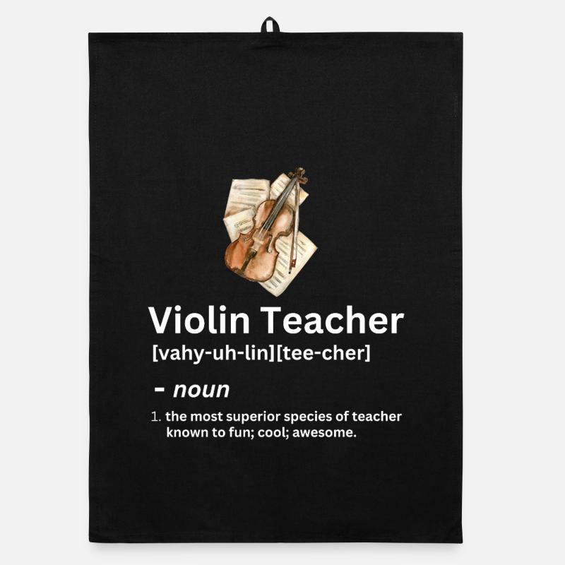 Définition du nom drôle pour professeur de violon Torchon bio