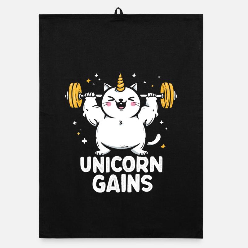 Licorne de culturisme pour la forme Torchon bio