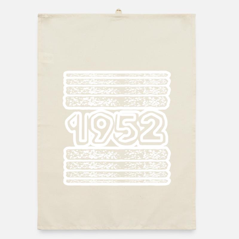 Year 1952 Organic dish towel