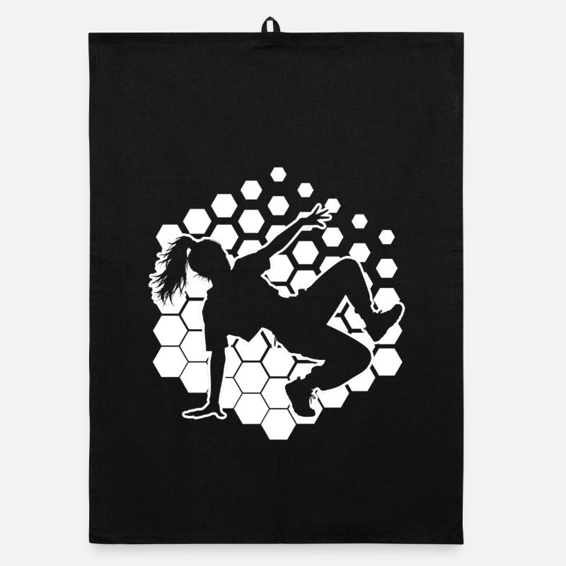 Idée cadeau pour le breakdancer avec street dance Torchon bio