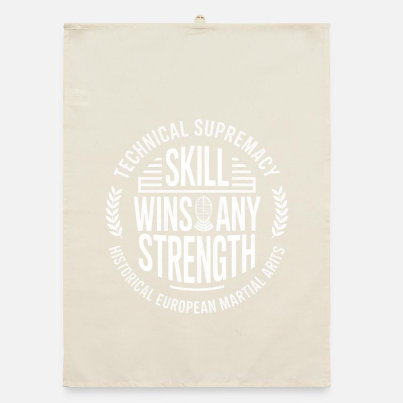 Skill Over Strength Organic dish towel