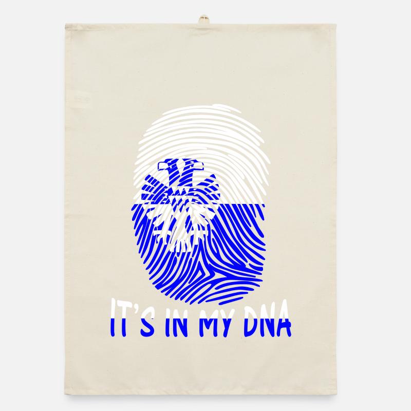 drapeau d’Arnhem c’est dans mon ADN Nederland Torchon bio