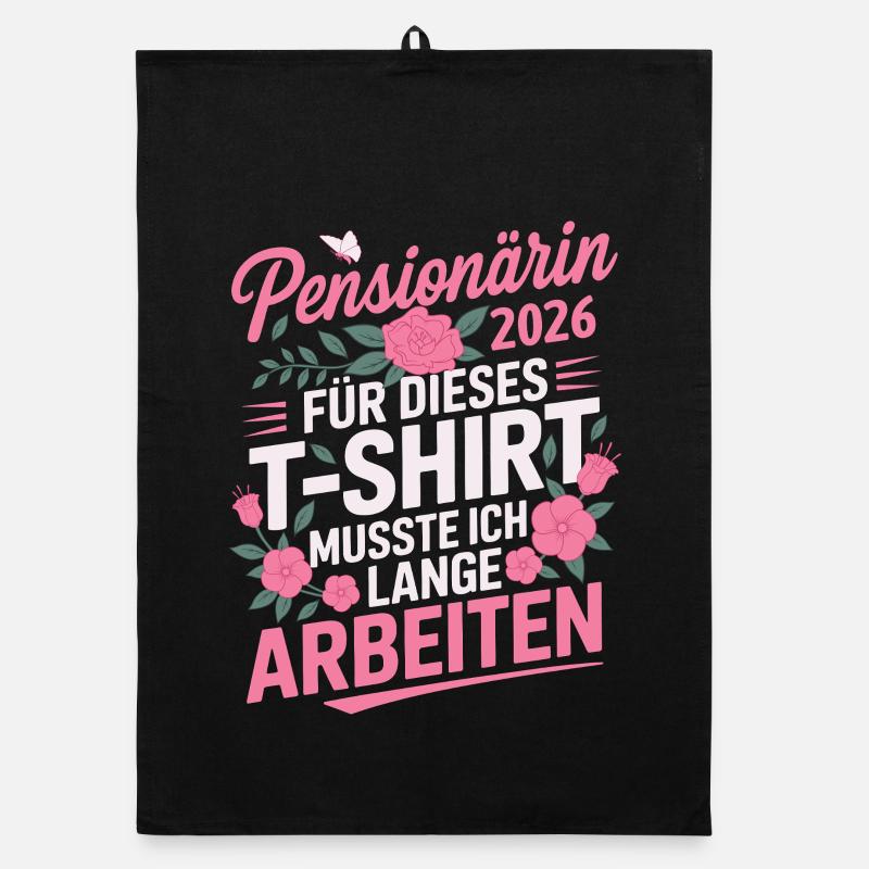 Retraité 2026 Torchon bio