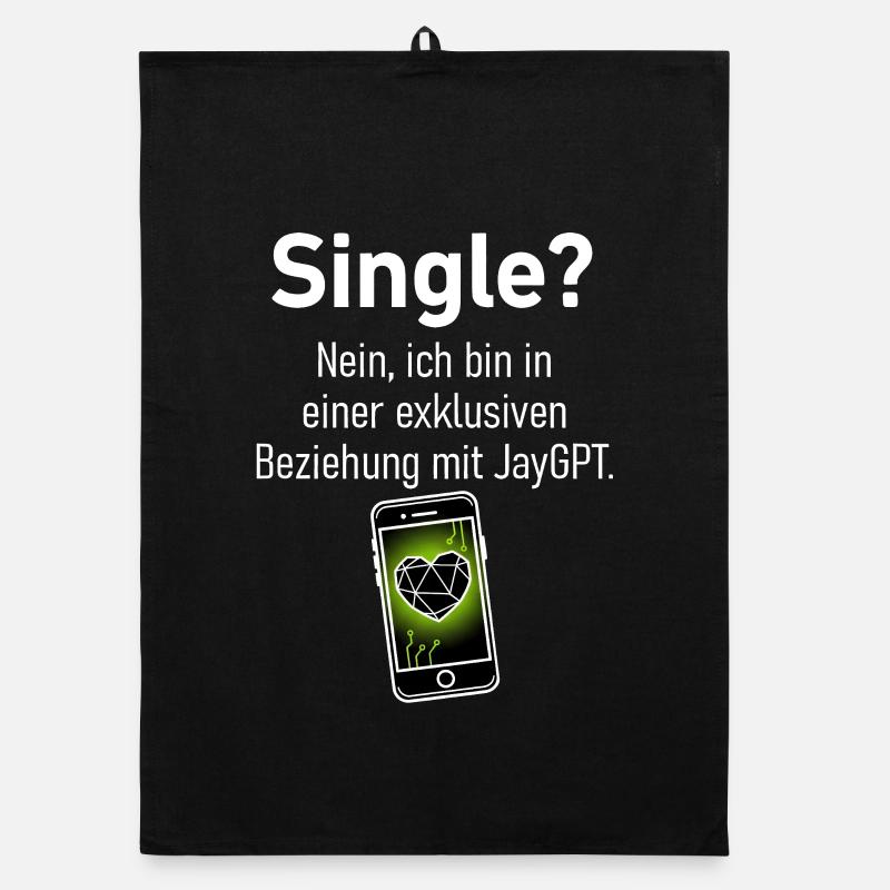 Exklusive AI-Beziehung mit JayGPT Organic Geschirrtuch