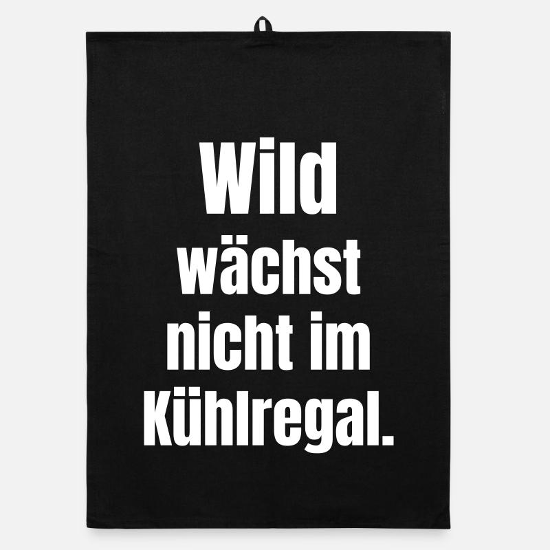 Wild statement: Not in the refrigerated section Organic dish towel