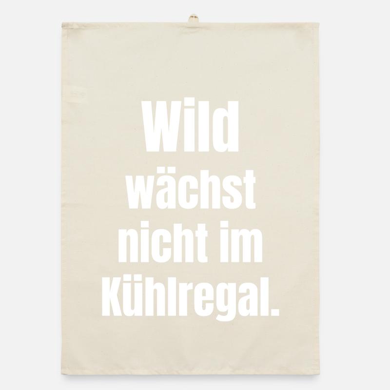 Wild statement: Not in the refrigerated section Organic dish towel