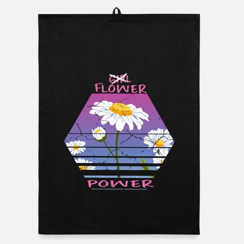 Sunflowers Organic dish towel