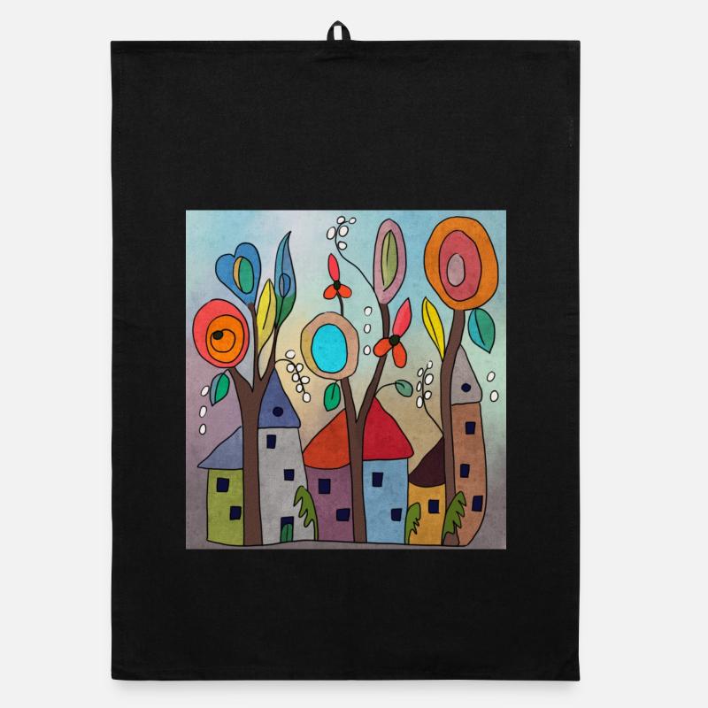 Elfendörfchen Organic Geschirrtuch