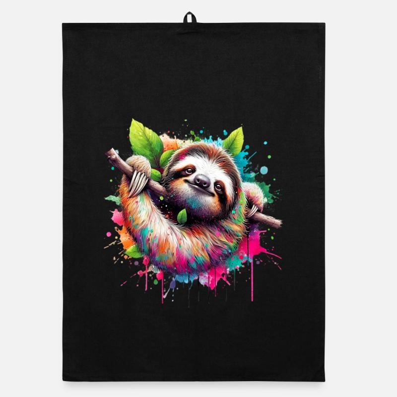 Sloth Organic dish towel