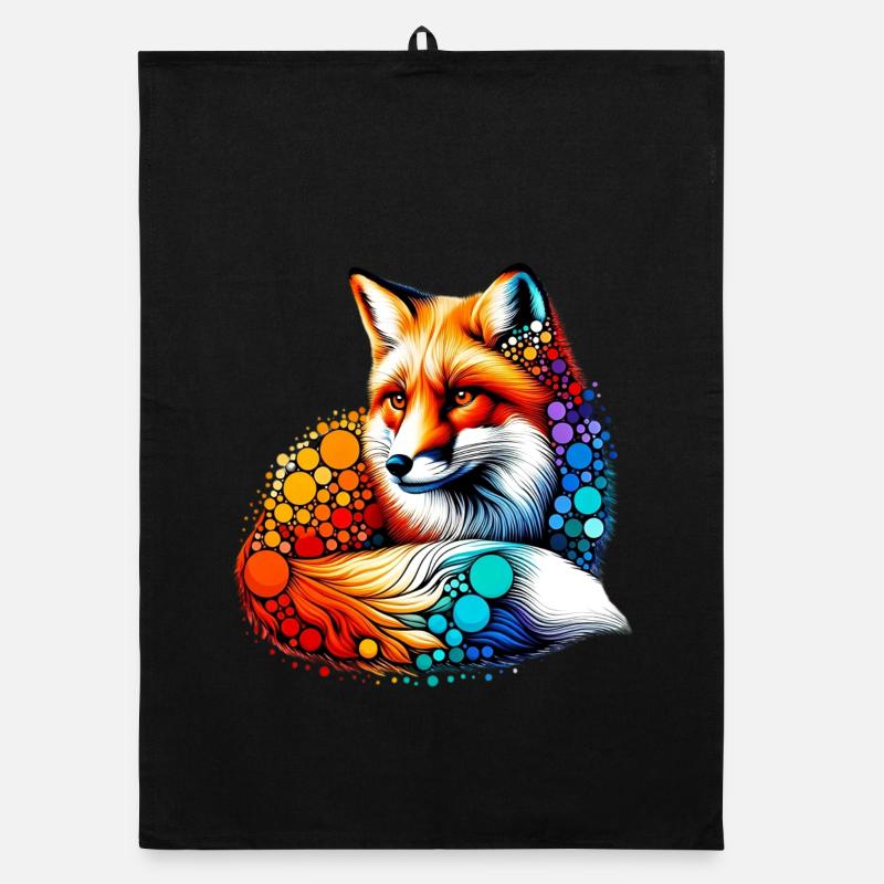 Fox Organic dish towel
