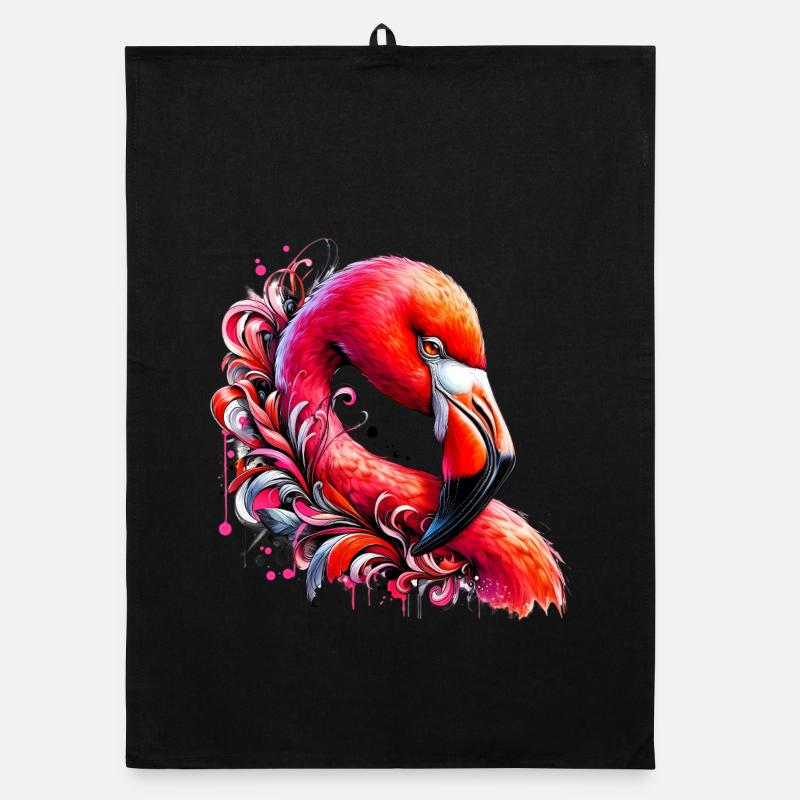 Flamingo Organic Geschirrtuch