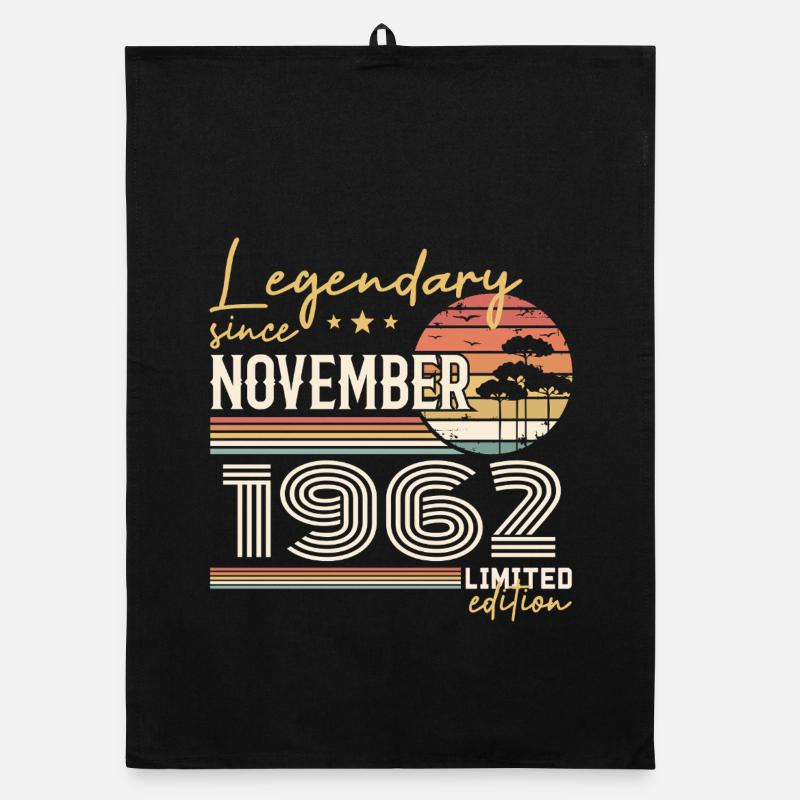 November 1962 Organic Geschirrtuch