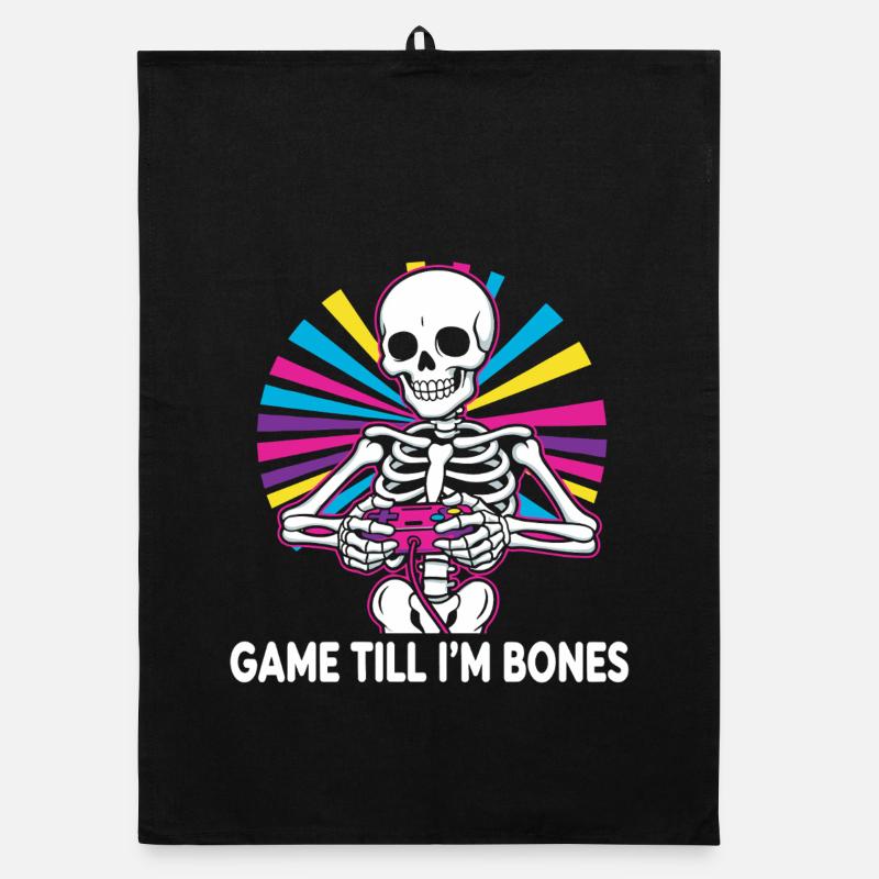 Contrôleur squelette Game Till Bones Torchon bio
