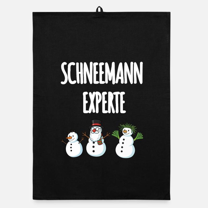 Snowman Expert Organic dish towel