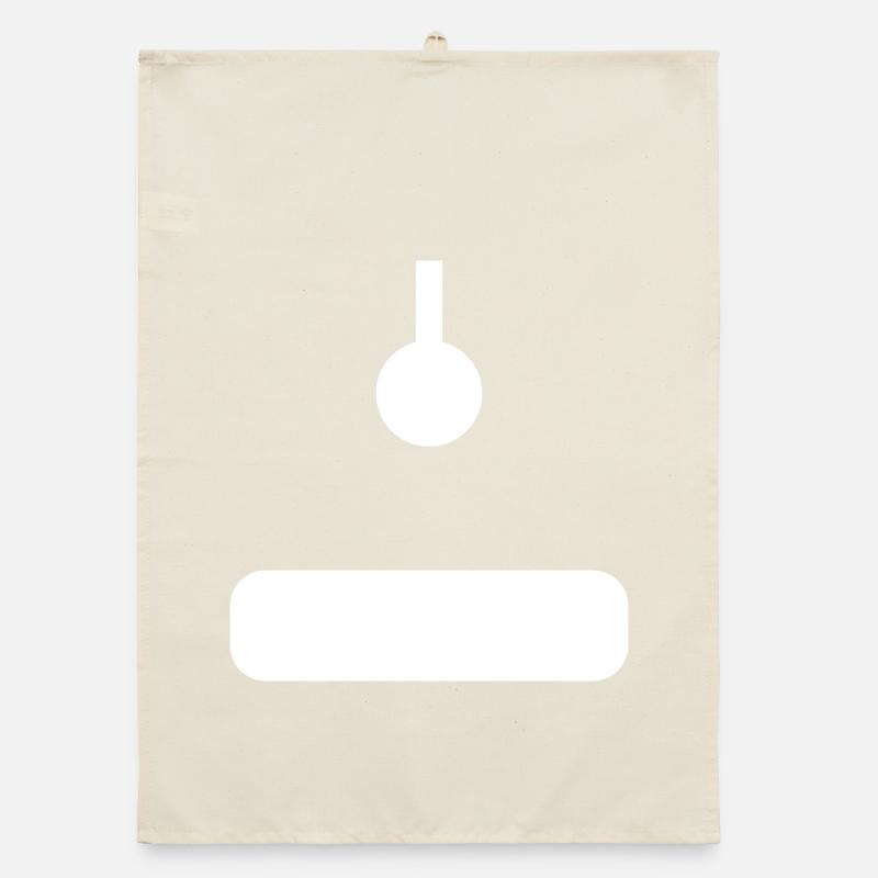 Joystick d’arcade blanc Torchon bio