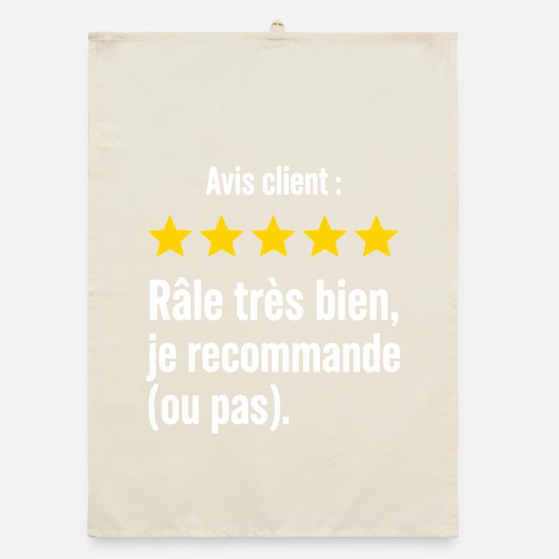 Grumpy Humor Reviews Complainer Organic dish towel