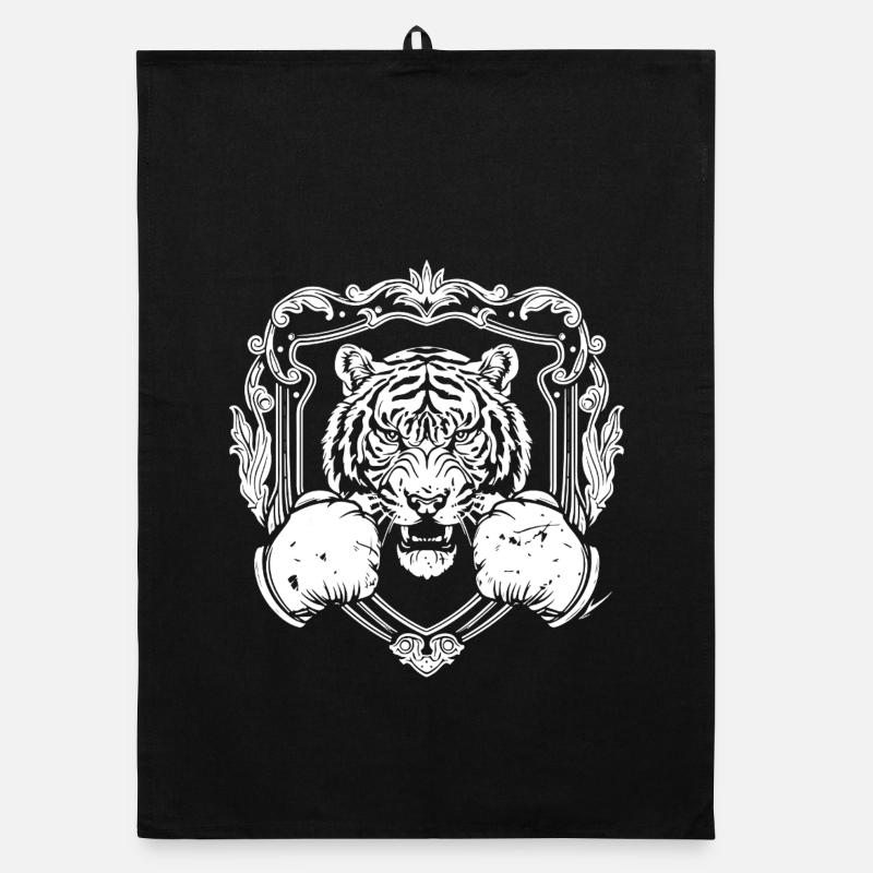 Tiger Boxing MMA Organic dish towel