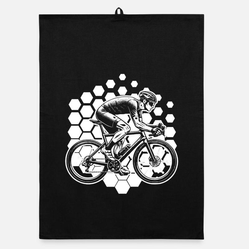 Idée cadeau pour un vélo de route avec vélo de route Torchon bio