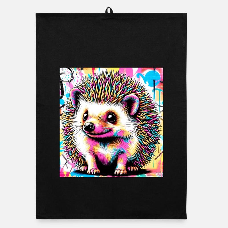 hedgehog Organic dish towel