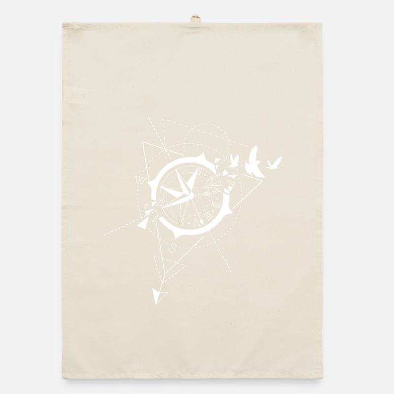 Kompass Organic Geschirrtuch