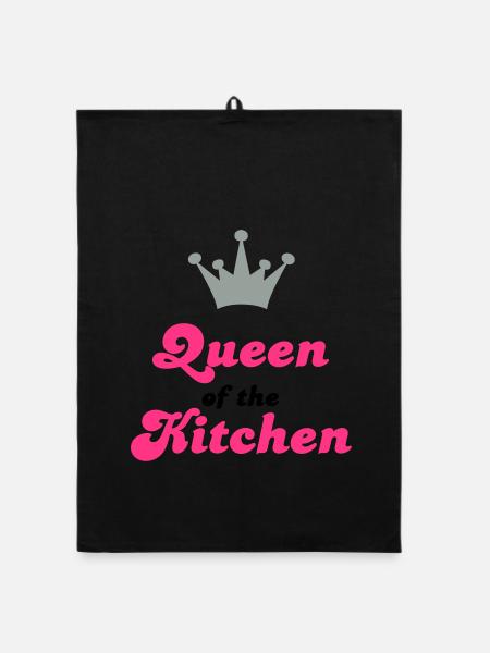 cooking - Organic dish towel - black - Front