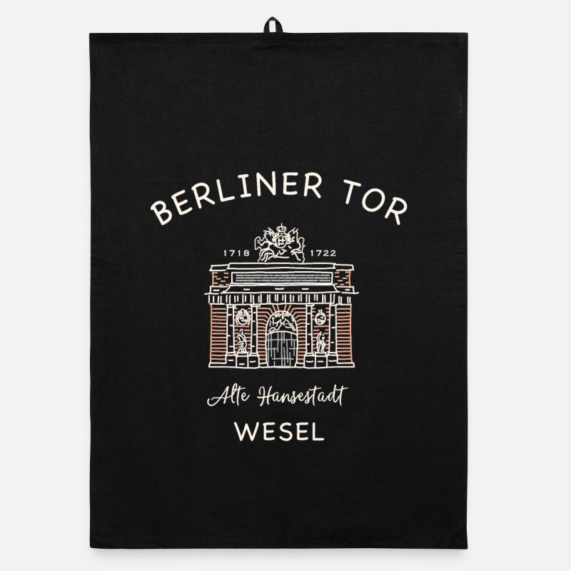 Wesel, Berliner Tor Organic Geschirrtuch