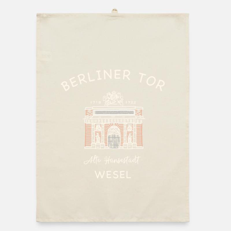 Wesel, Berliner Tor Organic Geschirrtuch