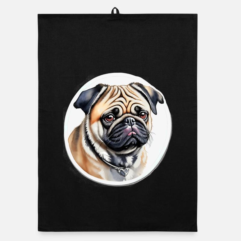 Mops Organic Geschirrtuch