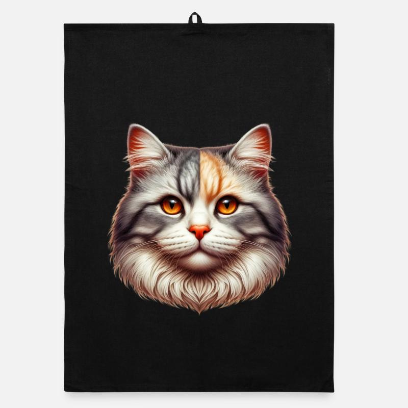 Katze Organic Geschirrtuch