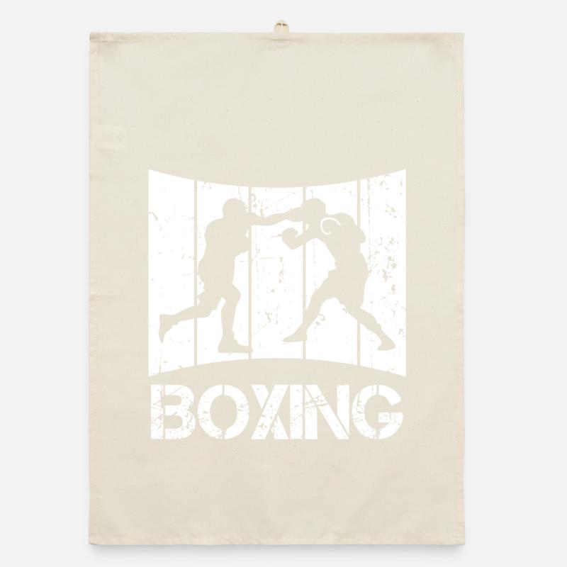 Retro Boxes Organic dish towel