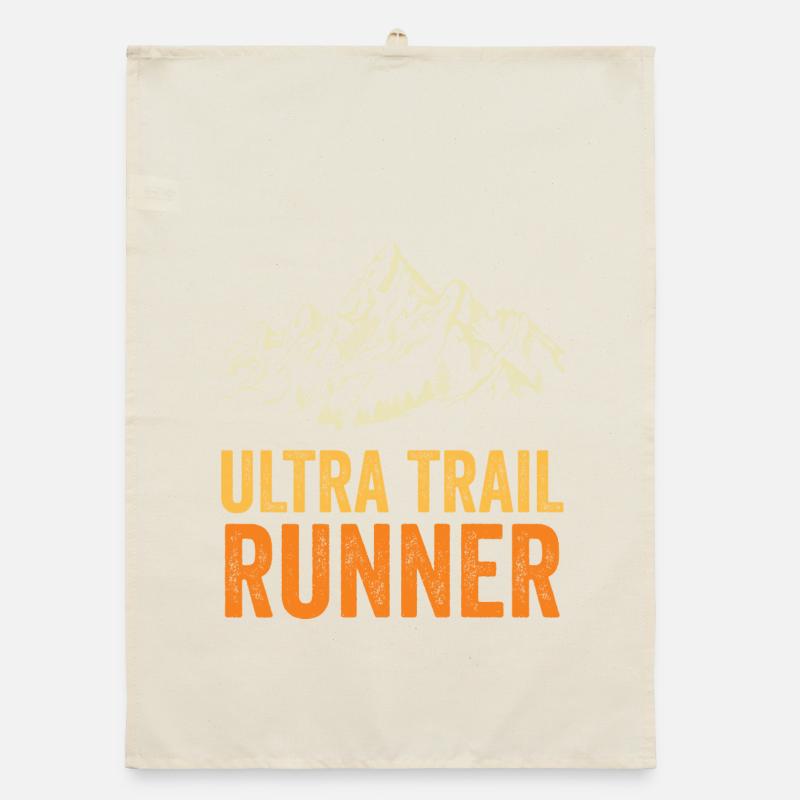 Ultra Trail Runner Organic dish towel