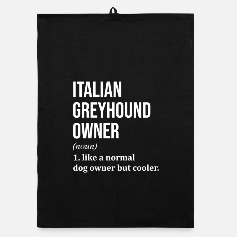 Windhund Organic Geschirrtuch