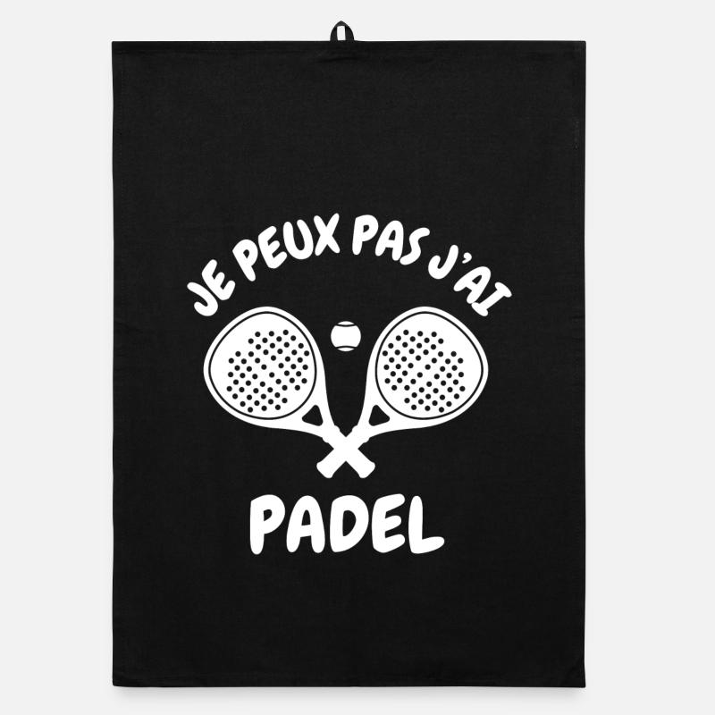 I can't I have padel Organic dish towel