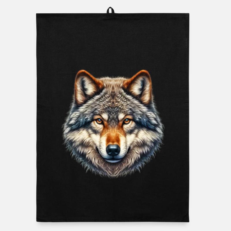 Wolf Organic Geschirrtuch
