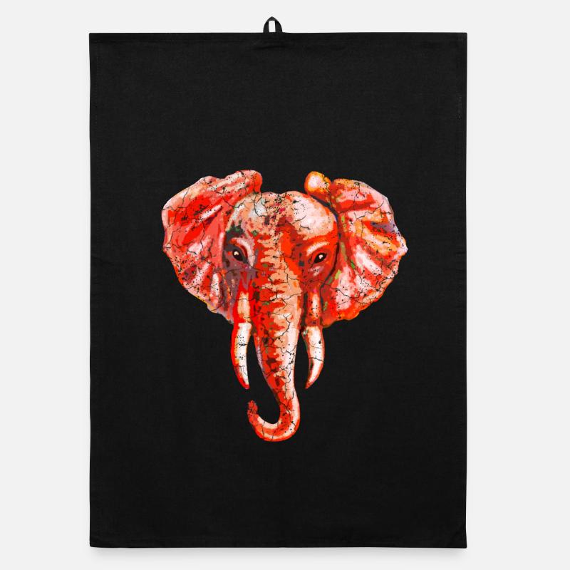 Elefant Organic Geschirrtuch