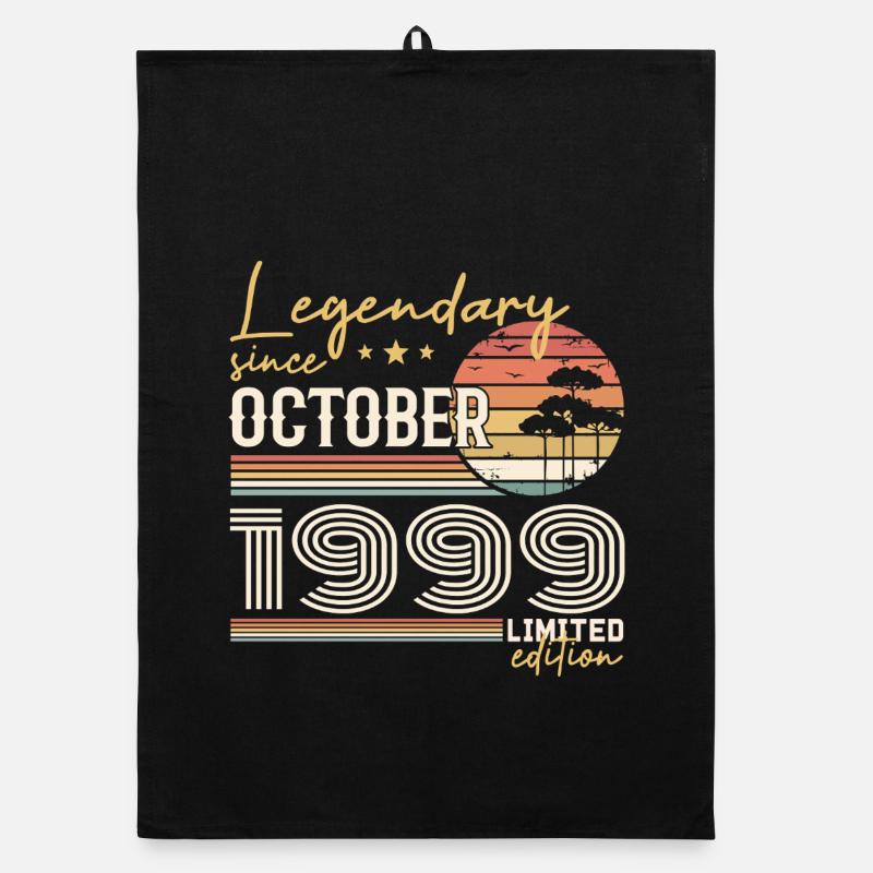 October 1999 Gift - Awesome Since October 1999 Organic dish towel
