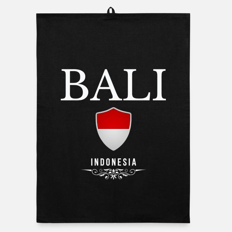 Bali Indonesia, minimalist elegant design Organic dish towel