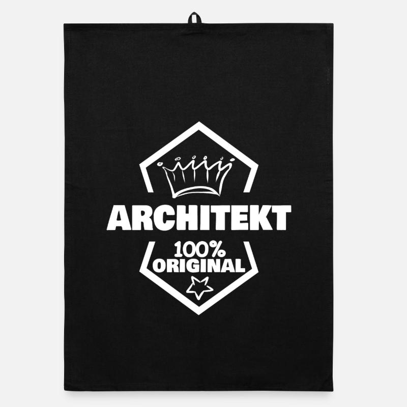 Arbeit Architekt Organic Geschirrtuch