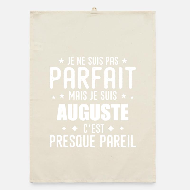 Auguste: authentic, imperfect, top, perfection Organic dish towel