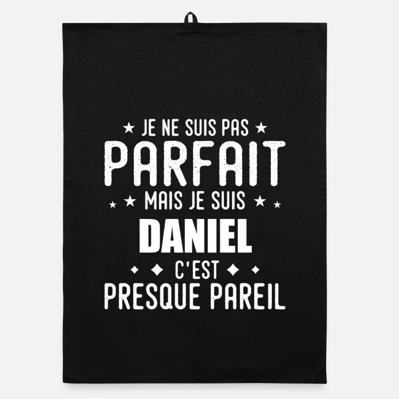 Daniel: authentisch, unvollkommen, oberflächlich, perfekt Organic Geschirrtuch