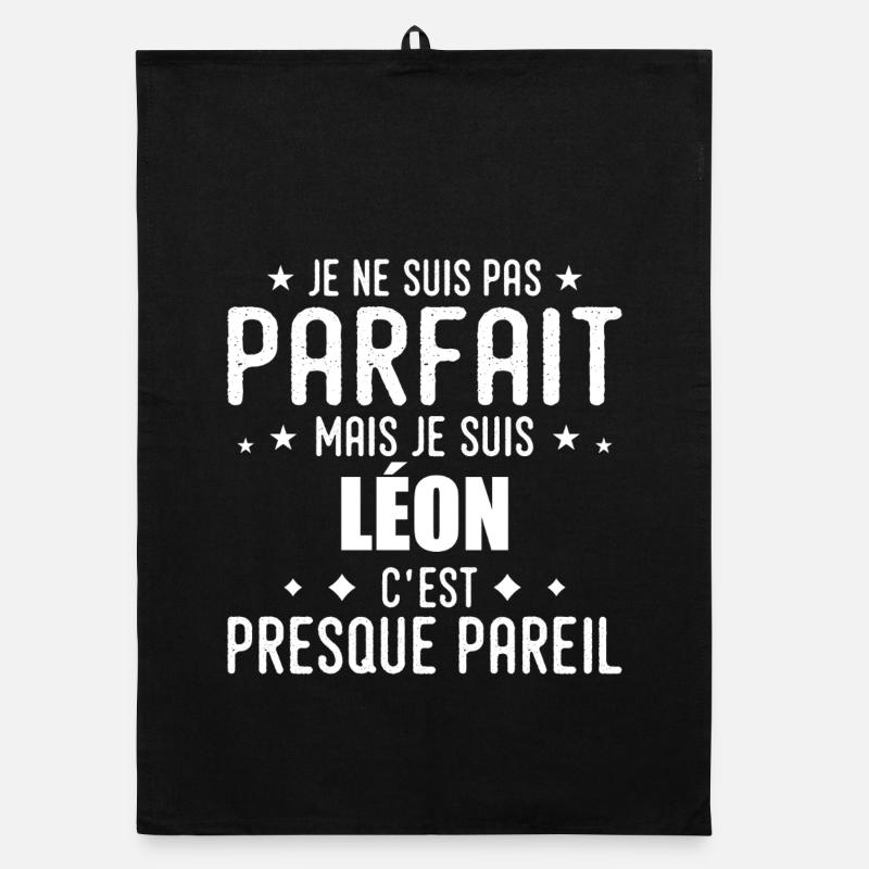 Léon: authentic, imperfect, top, perfection Organic dish towel