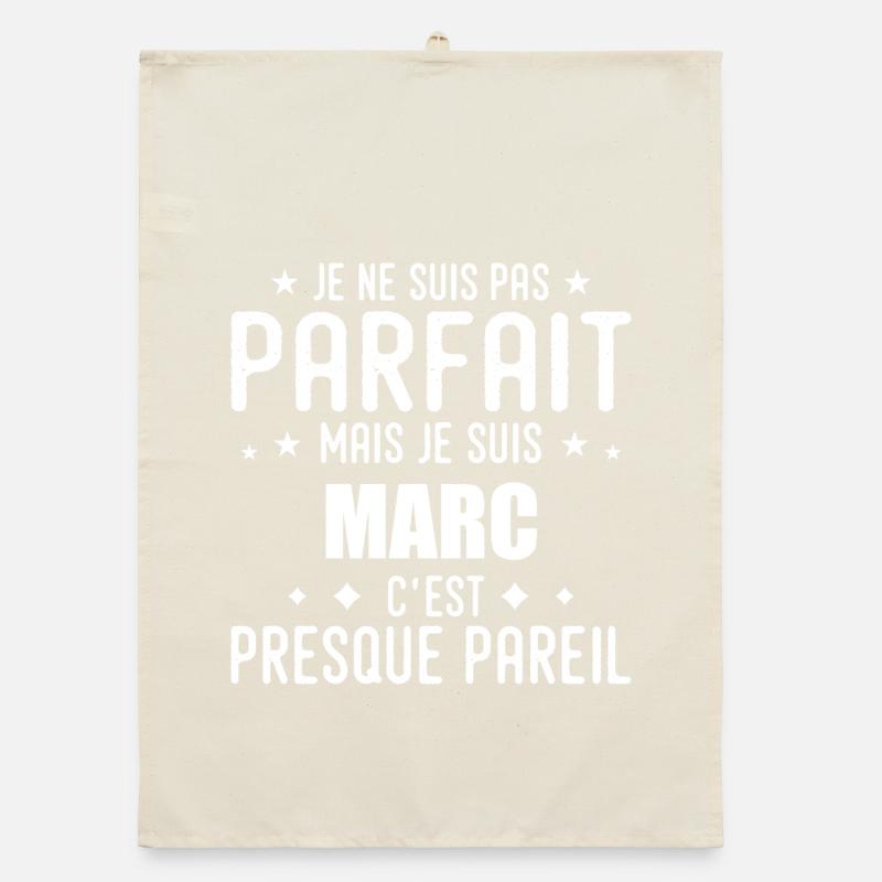 Marc: authentic, imperfect, top, perfection Organic dish towel