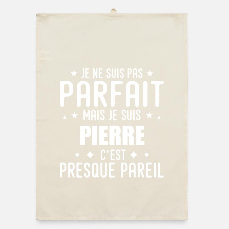 Stein: authentisch, unvollkommen, oben, Perfektion Organic Geschirrtuch