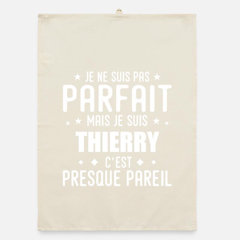 Thierry : authentique, imparfait, top, perfection Torchon bio